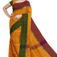SENSAN Women’s Handloom Kanchi Cotton Saree with Blouse Piece [SKU:430]