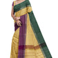 SENSAN Women’s Handloom Kanchi Cotton Saree with Blouse Piece [SKU:430]