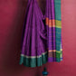 SENSAN Women’s Handloom Kanchi Cotton Saree with Blouse Piece [SKU:430]