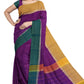 SENSAN Women’s Handloom Kanchi Cotton Saree with Blouse Piece [SKU:430]