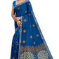 SENSAN Women’s Fancy Coimbatore Cotton Saree with Blouse Piece [SKU:5001]