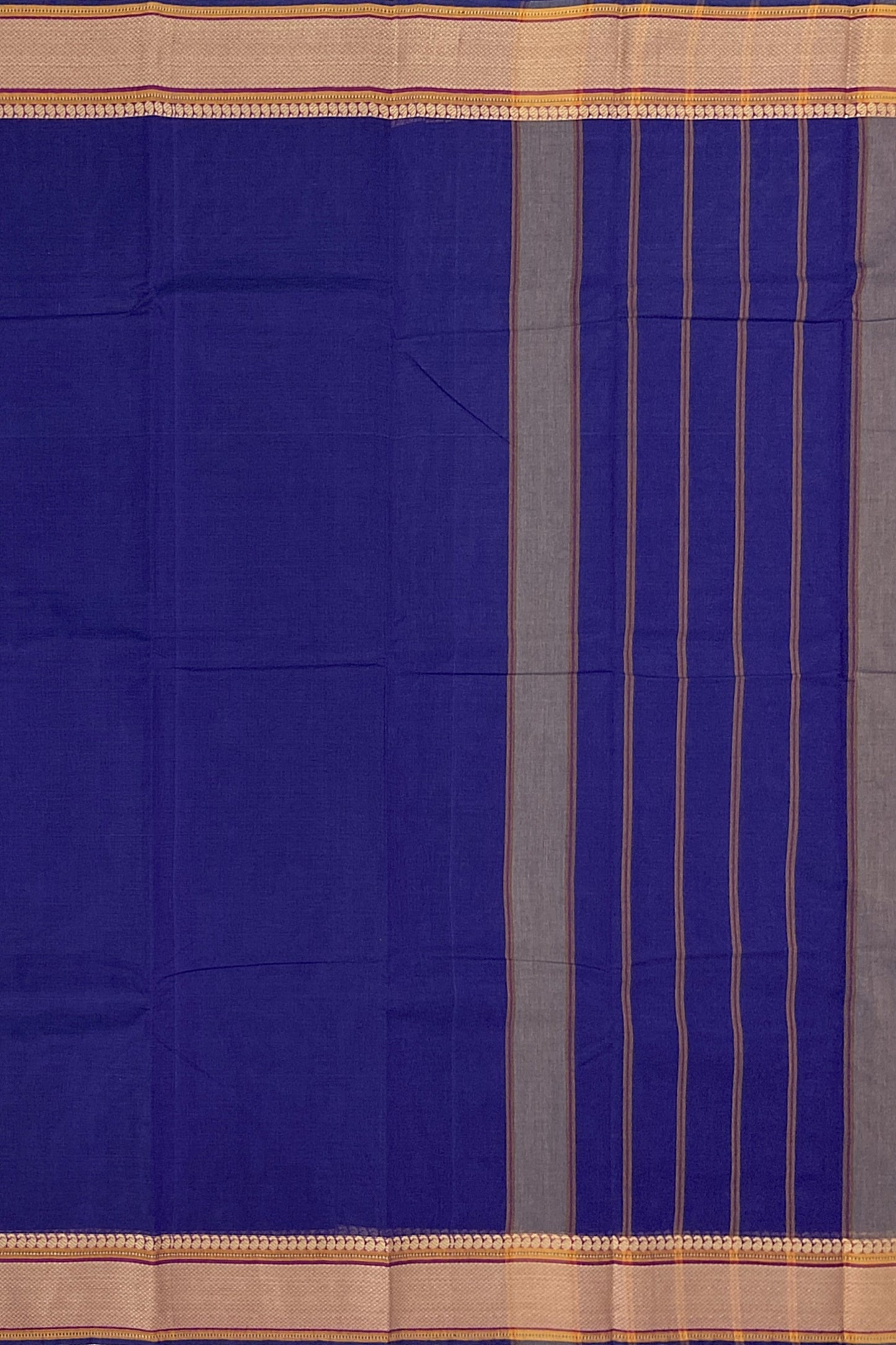 SENSAN Women’s Handloom Kanchi Cotton Saree with Blouse Piece [SKU:520]
