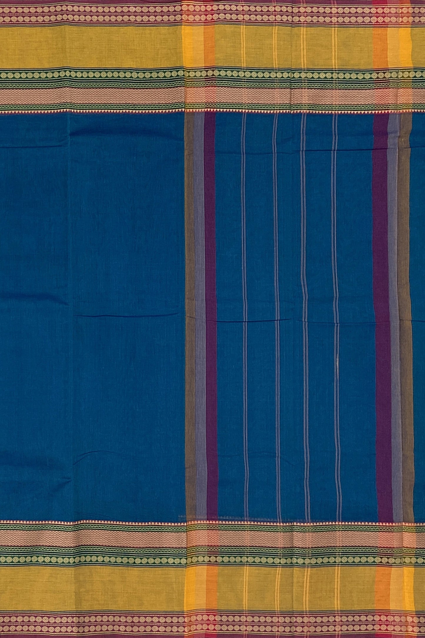 SENSAN Women’s Kanchi Cotton Saree with Blouse Piece [SKU:667]