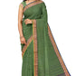SENSAN Women’s  Kanchi Cotton Saree with Blouse Piece [SKU:739.3]