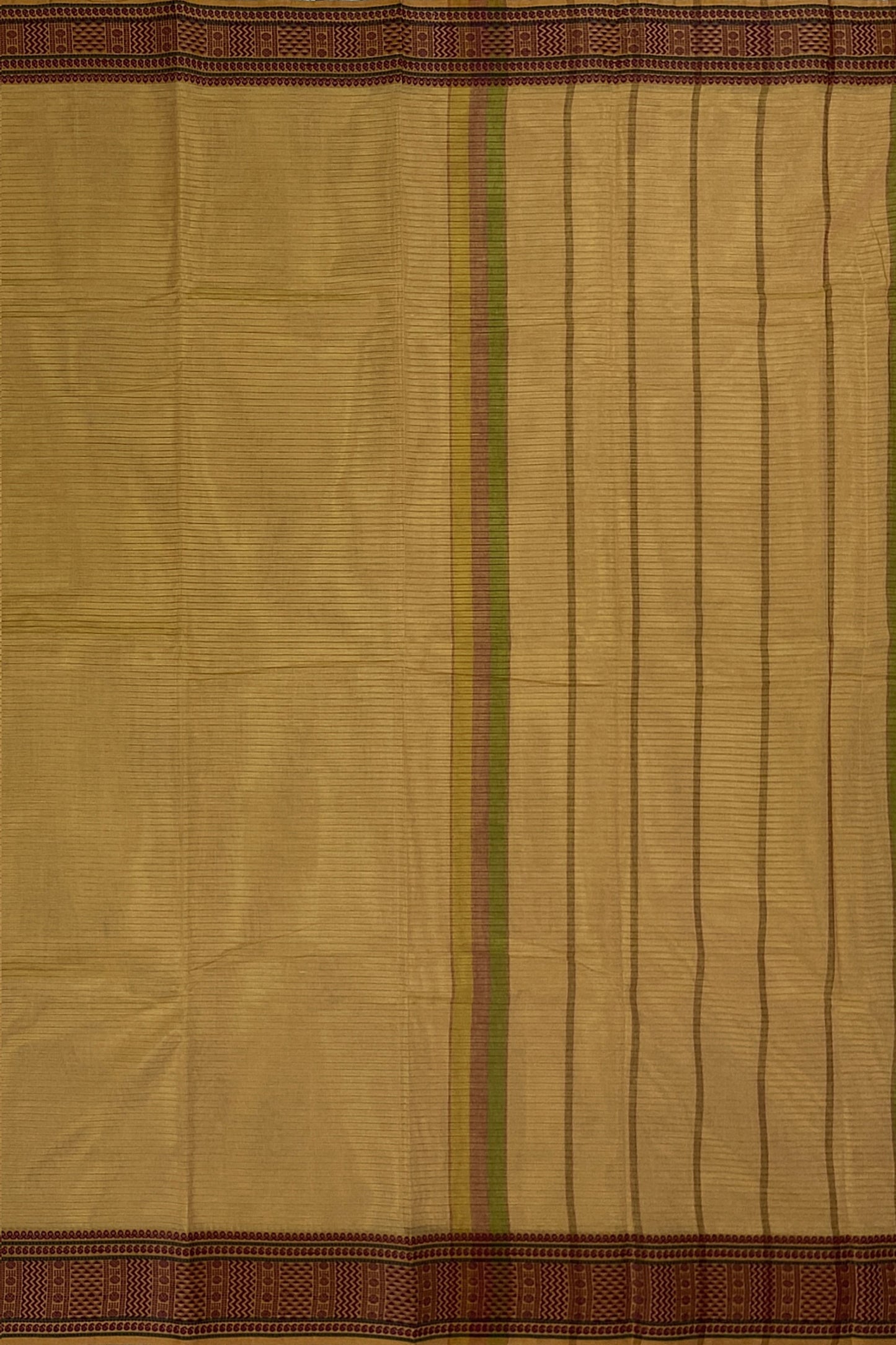 SENSAN Women’s  Kanchi Cotton Saree with Blouse Piece [SKU:741]