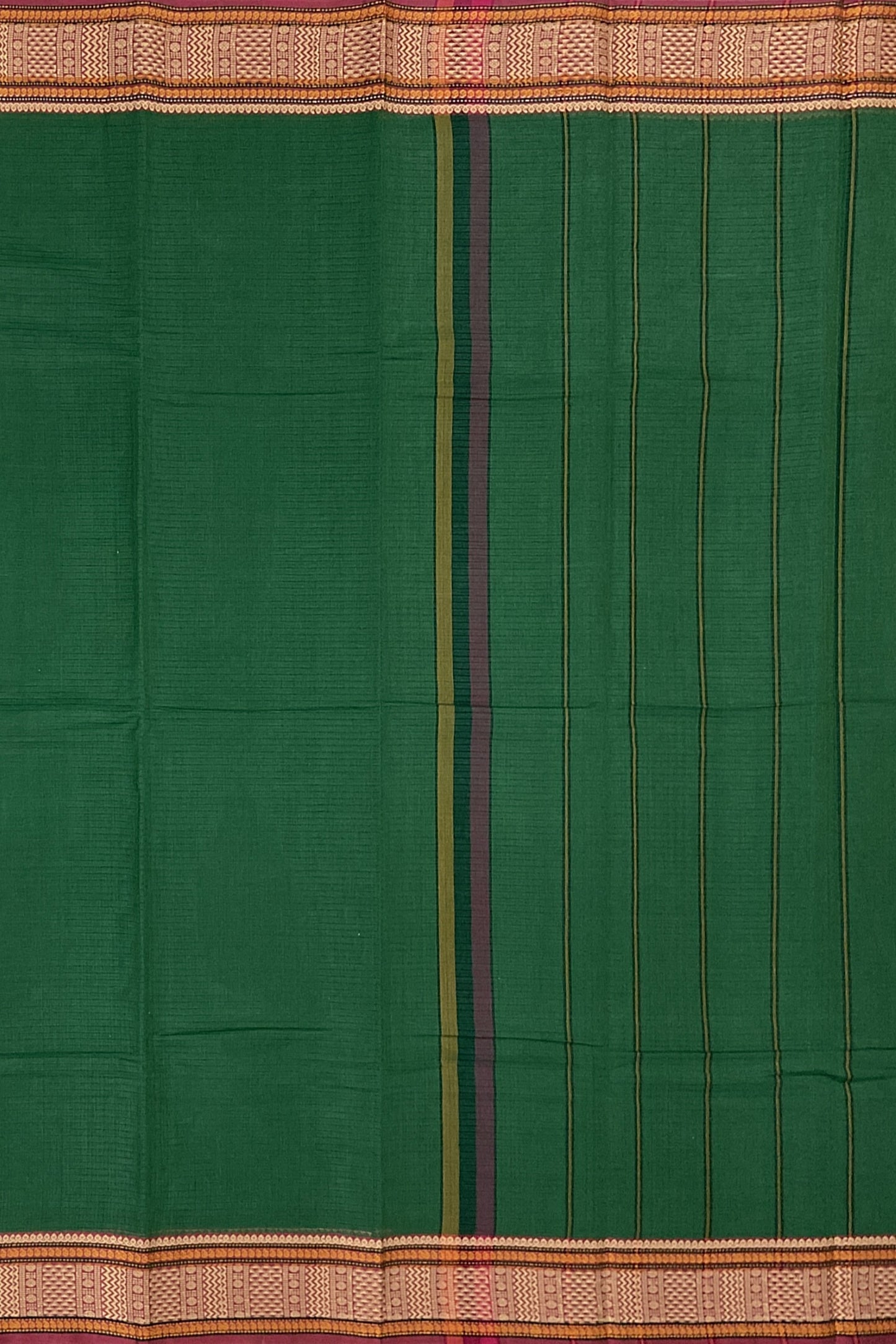 SENSAN Women’s  Kanchi Cotton Saree with Blouse Piece [SKU:741]