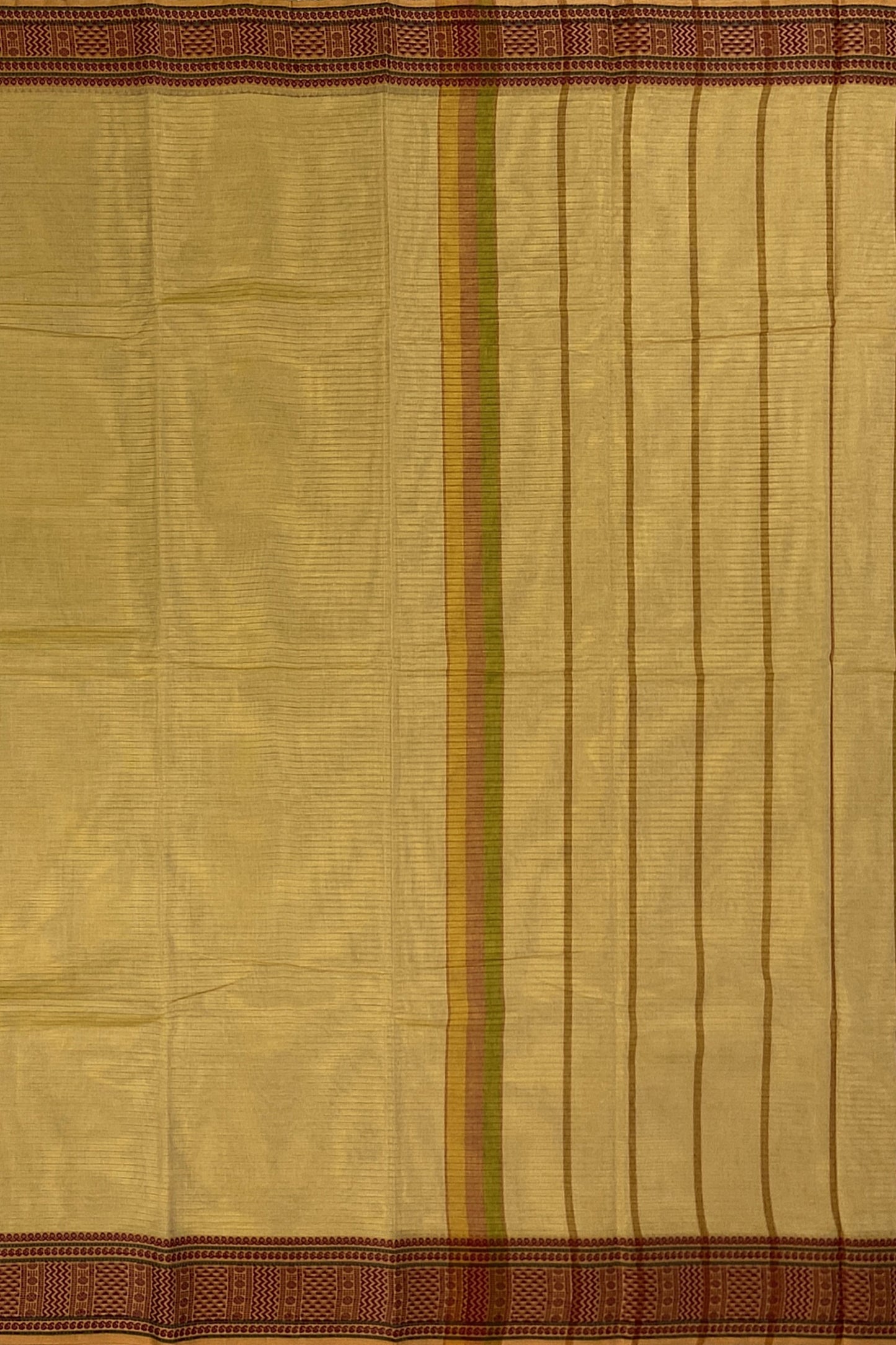 SENSAN Women’s  Kanchi Cotton Saree with Blouse Piece [SKU:741]