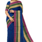 SENSAN Women’s Kanchi Cotton Saree with Blouse Piece [SKU:752]