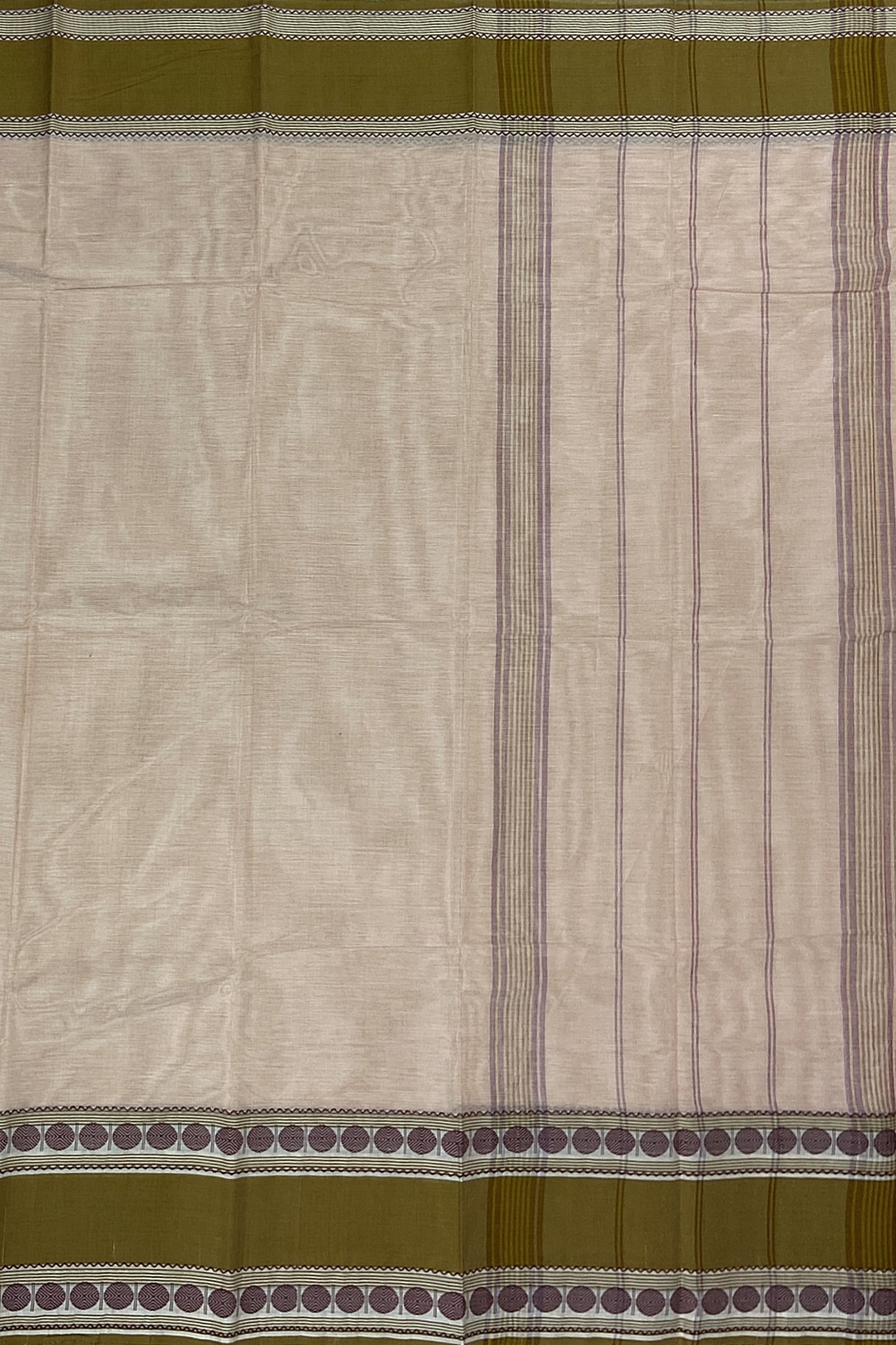SENSAN Women’s Kanchi Cotton Saree with Blouse Piece [SKU:772]