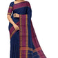 SENSAN Women’s Kanchi Cotton Saree with Blouse Piece [SKU:772]