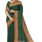 SENSAN Women’s  Kanchi Cotton Saree with Blouse Piece [SKU:779]