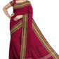 SENSAN Women’s  Kanchi Cotton Saree with Blouse Piece [SKU:779]