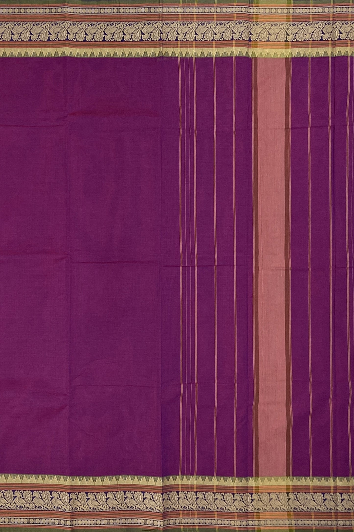 SENSAN Women’s  Kanchi Cotton Saree with Blouse Piece [SKU:779]
