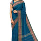 SENSAN Women’s  Kanchi Cotton Saree with Blouse Piece [SKU:780]