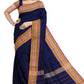 SENSAN Women’s Kanchi Cotton Saree with Blouse Piece [SKU:782]