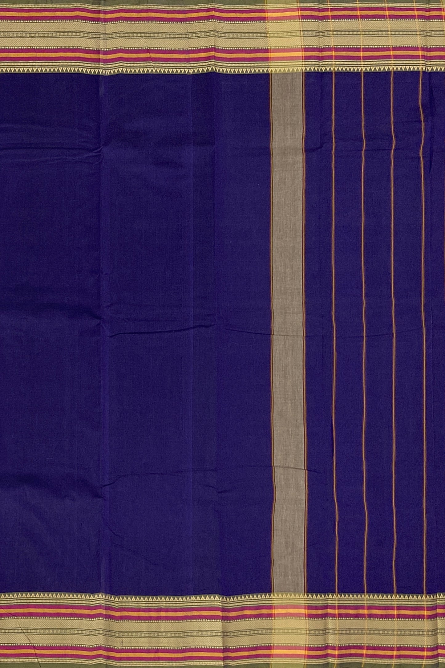 SENSAN Women’s Kanchi Cotton Saree with Blouse Piece [SKU:782]
