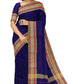SENSAN Women’s Kanchi Cotton Saree with Blouse Piece [SKU:782]