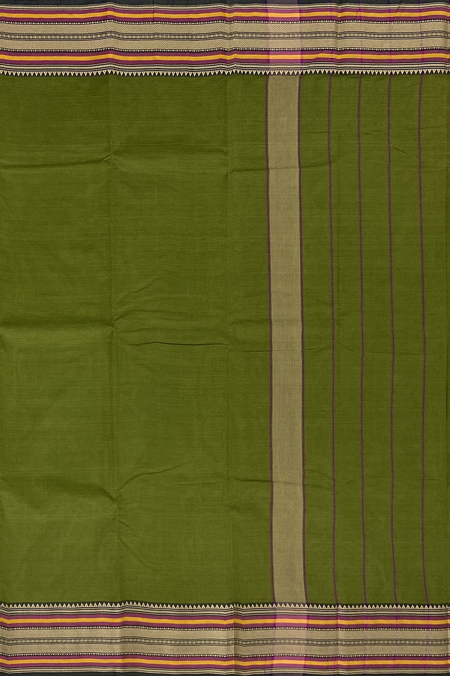 SENSAN Women’s Kanchi Cotton Saree with Blouse Piece [SKU:782]
