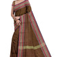 SENSAN Women’s Kanchi Cotton Saree with Blouse Piece [SKU:782]