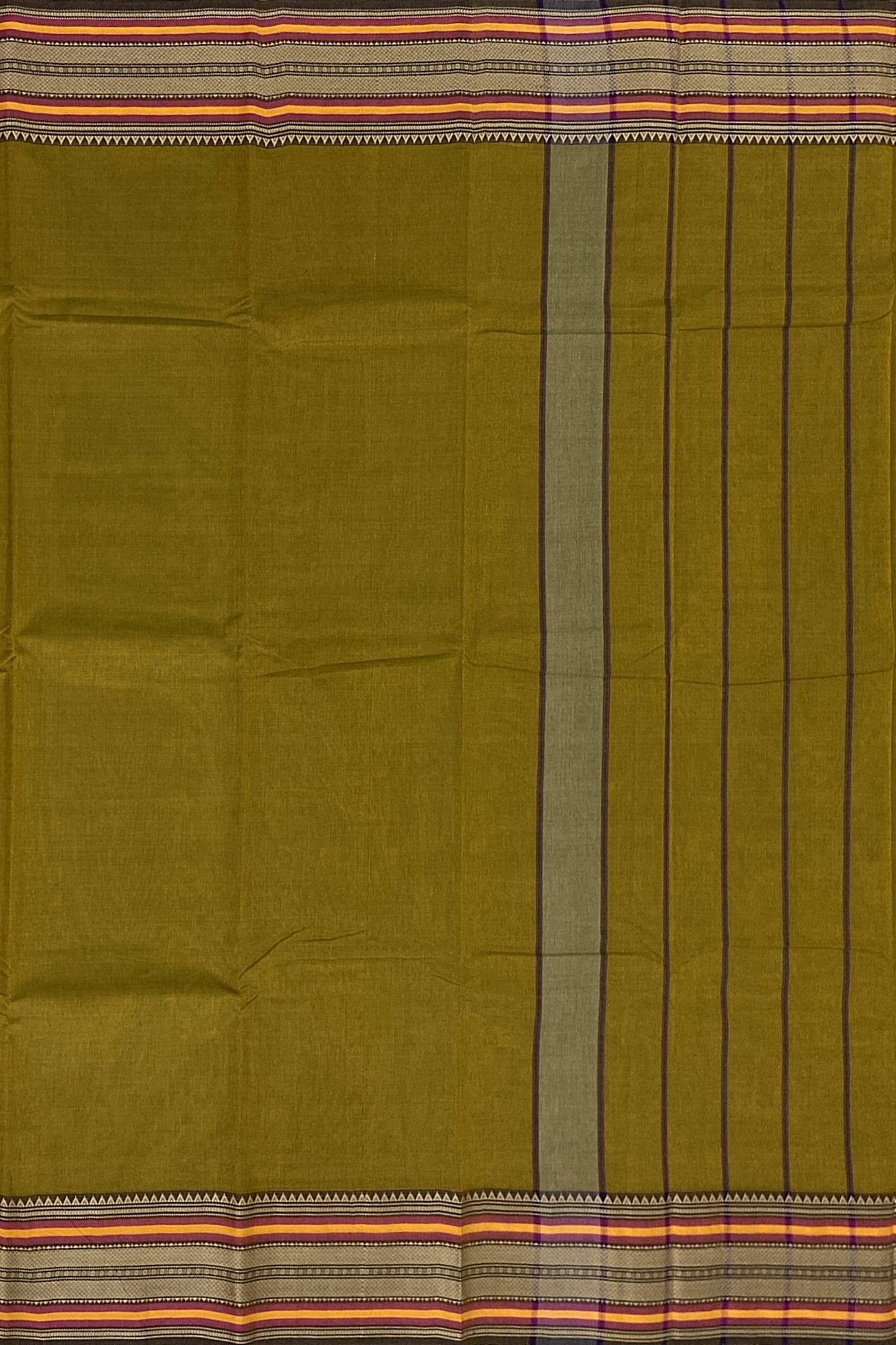 SENSAN Women’s Kanchi Cotton Saree with Blouse Piece [SKU:782]