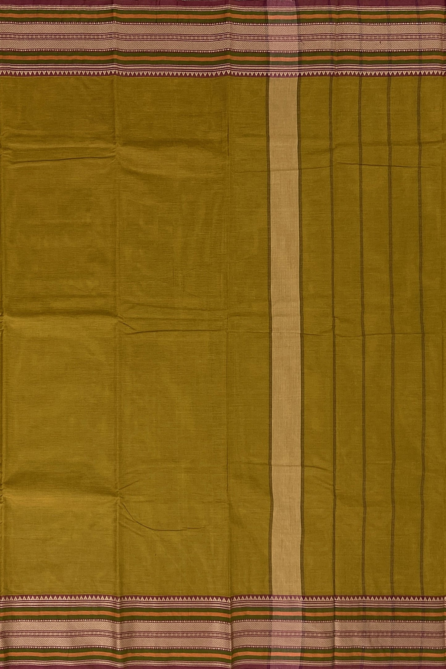 SENSAN Women’s Kanchi Cotton Saree with Blouse Piece [SKU:782]