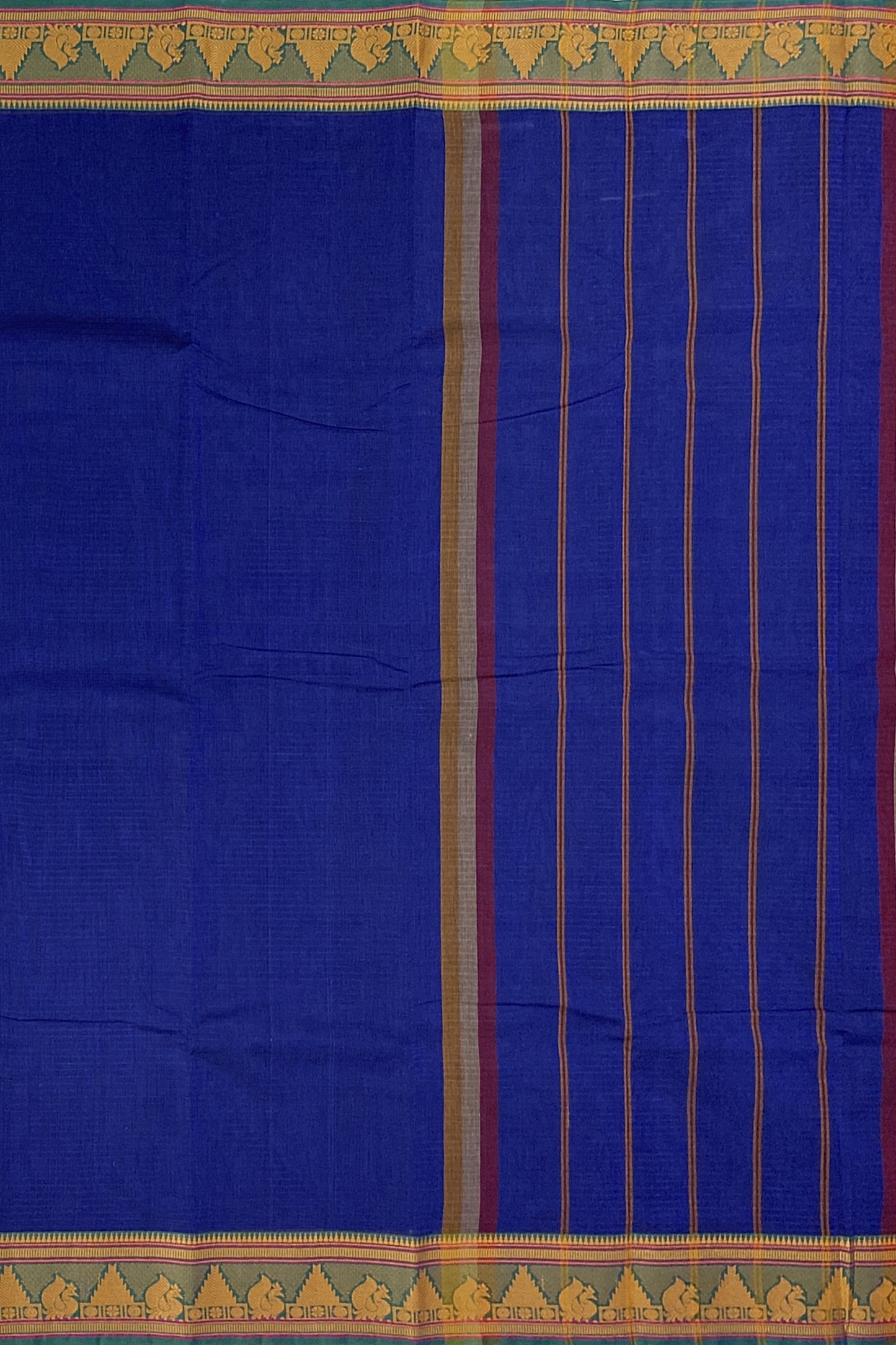 SENSAN Women’s  Kanchi Cotton Saree with Blouse Piece [SKU:784]
