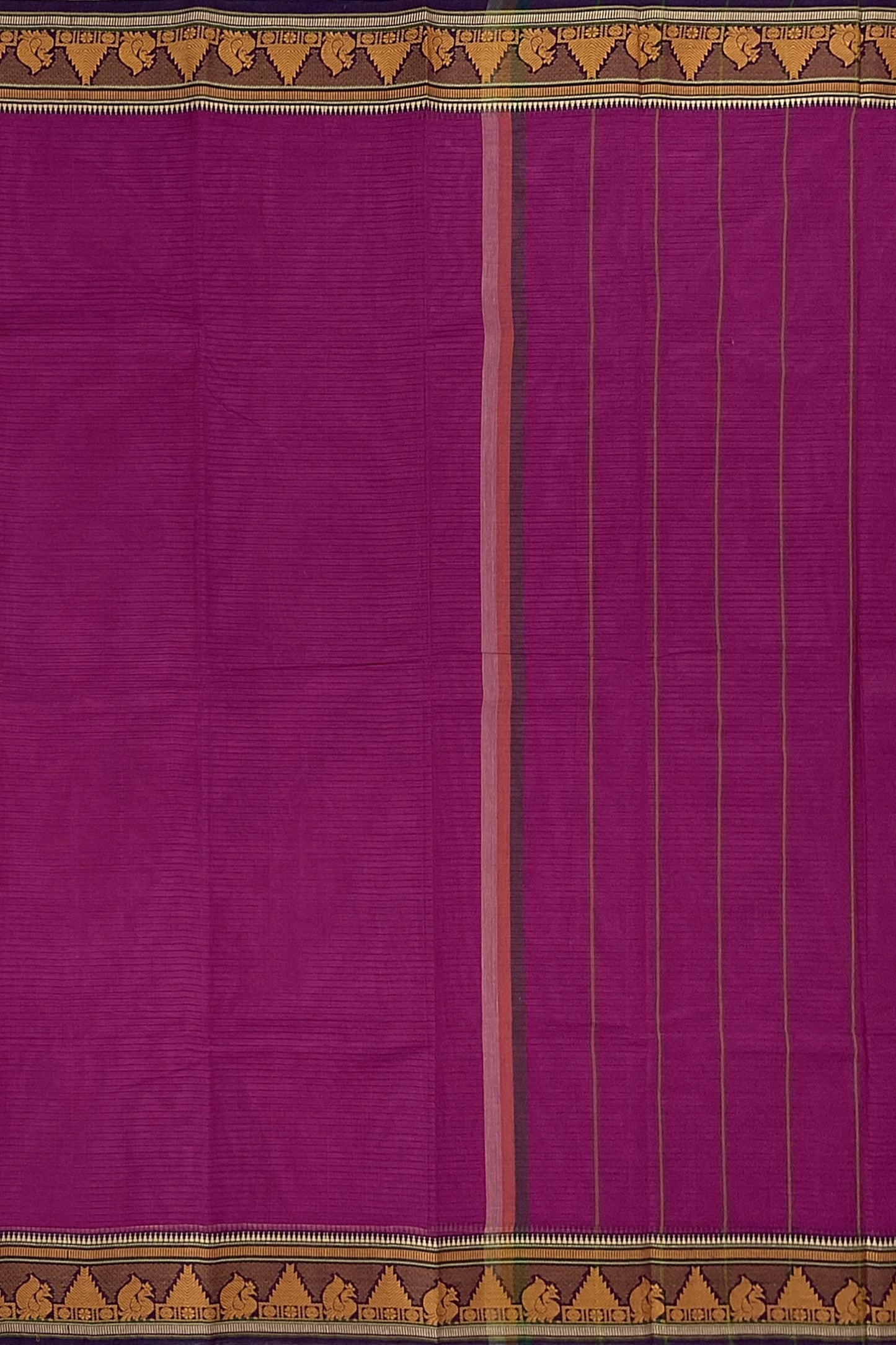 SENSAN Women’s  Kanchi Cotton Saree with Blouse Piece [SKU:784]