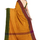SENSAN Women’s Handloom Kanchi Cotton Saree with Blouse Piece [SKU:430]