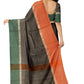 SENSAN Women’s Handloom Kanchi Cotton Saree with Blouse Piece [SKU:430]