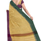 SENSAN Women’s Handloom Kanchi Cotton Saree with Blouse Piece [SKU:430]
