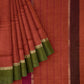SENSAN Women’s Handloom Kanchi Cotton Saree with Blouse Piece [SKU:430]