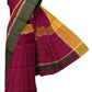 SENSAN Women’s Handloom Kanchi Cotton Saree with Blouse Piece [SKU:430]