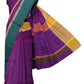 SENSAN Women’s Handloom Kanchi Cotton Saree with Blouse Piece [SKU:430]