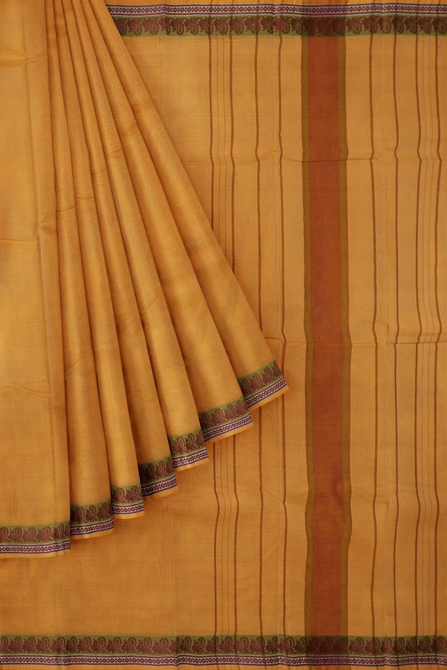 SENSAN Women’s  Kanchi Cotton Saree with Blouse Piece [SKU:739]