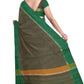 SENSAN Women’s  Kanchi Cotton Saree with Blouse Piece [SKU:440]