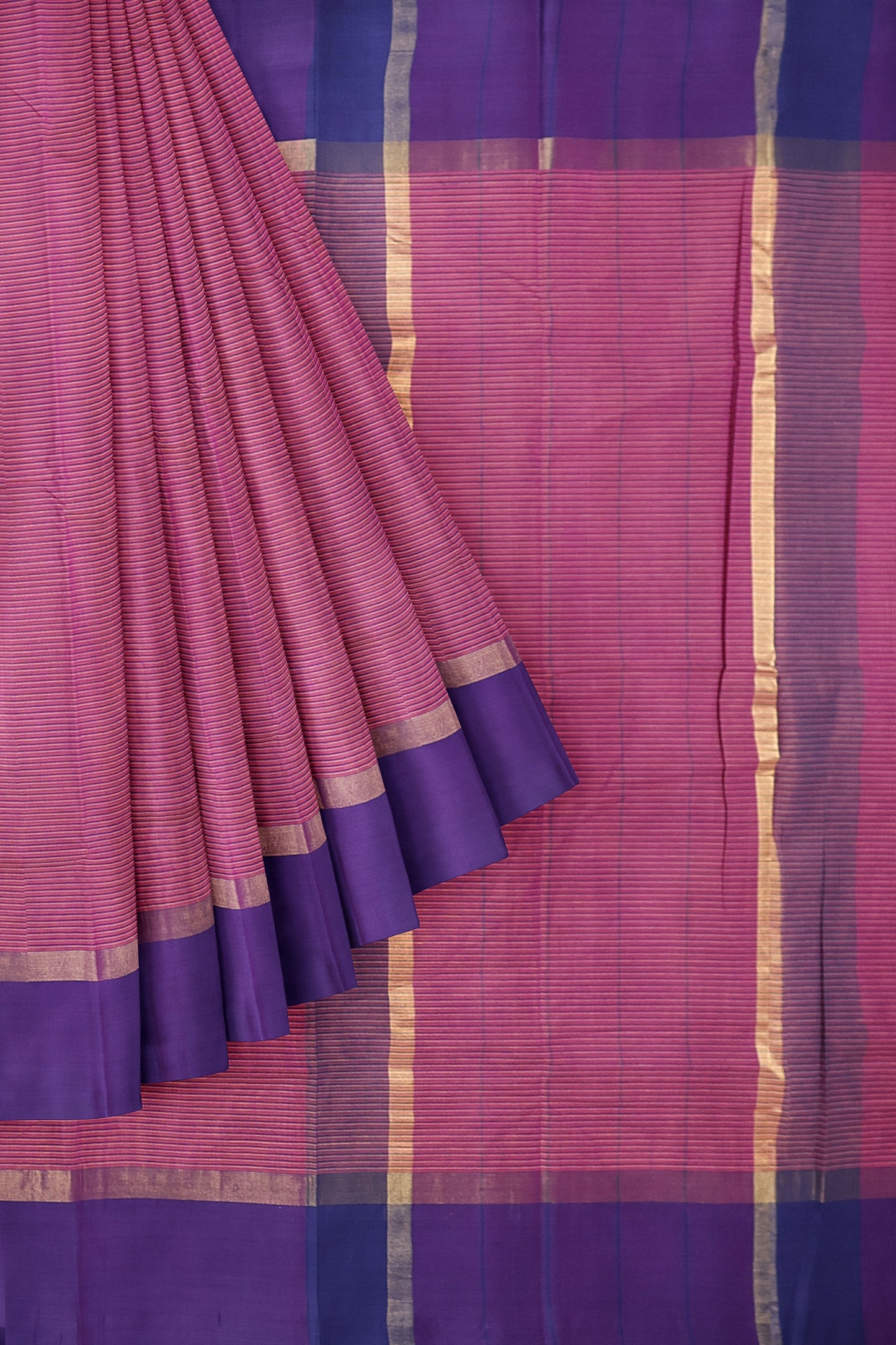 SENSAN Women’s  Kanchi Cotton Saree with Blouse Piece [SKU:440]