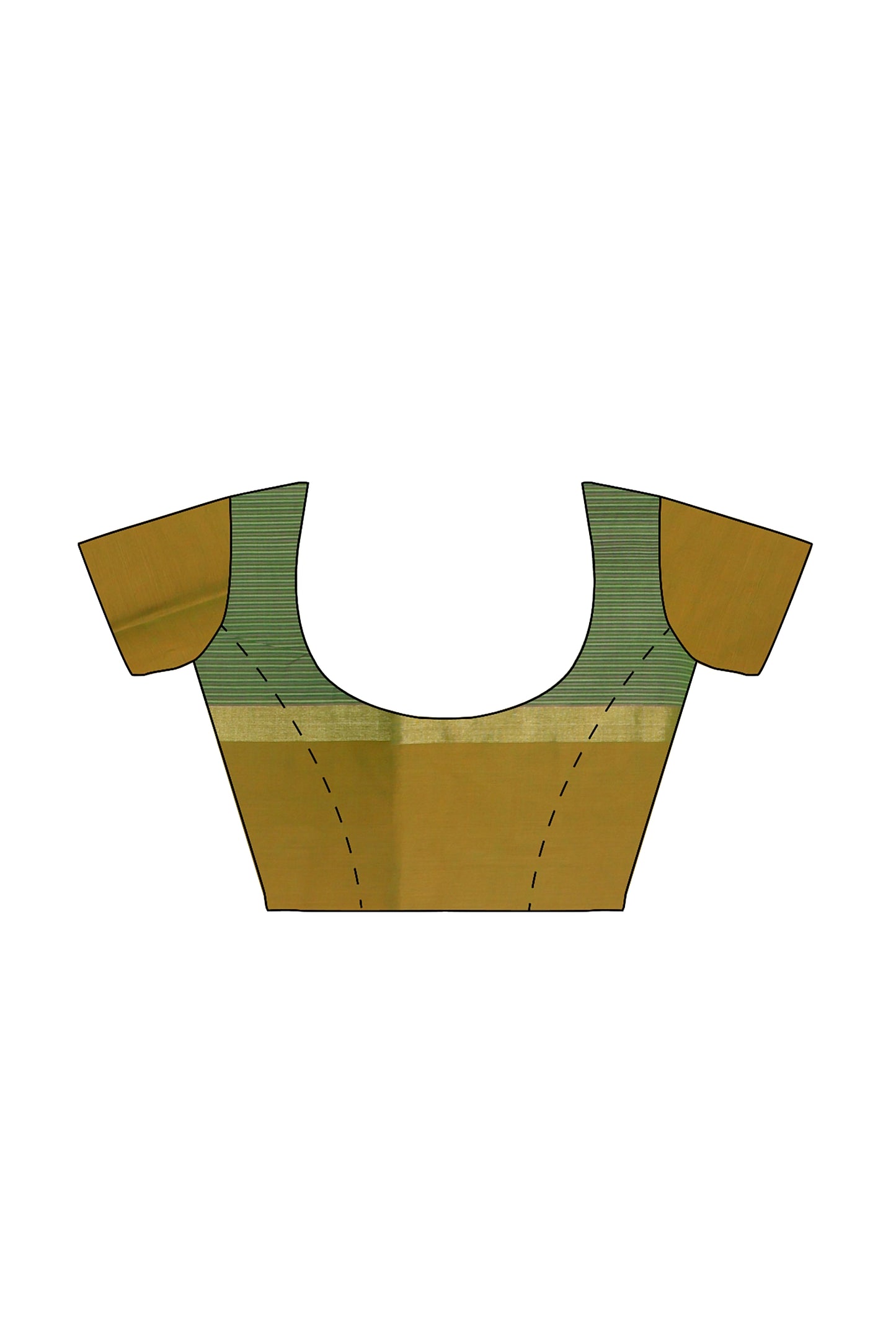 SENSAN Women’s  Kanchi Cotton Saree with Blouse Piece [SKU:440]