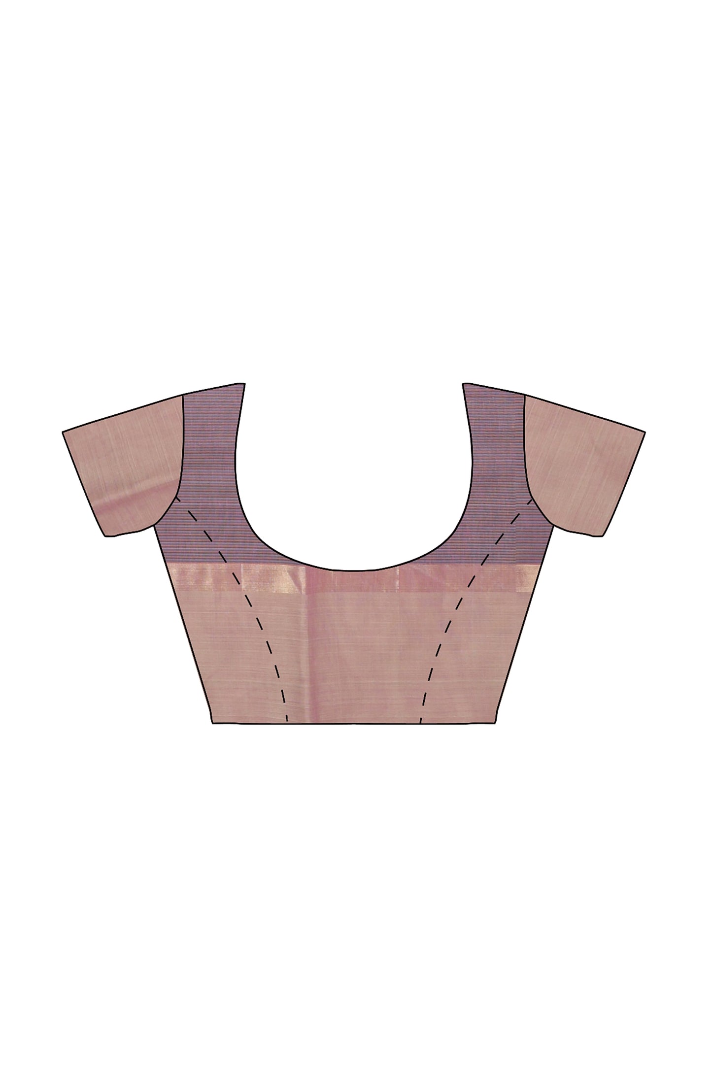 SENSAN Women’s  Kanchi Cotton Saree with Blouse Piece [SKU:440]