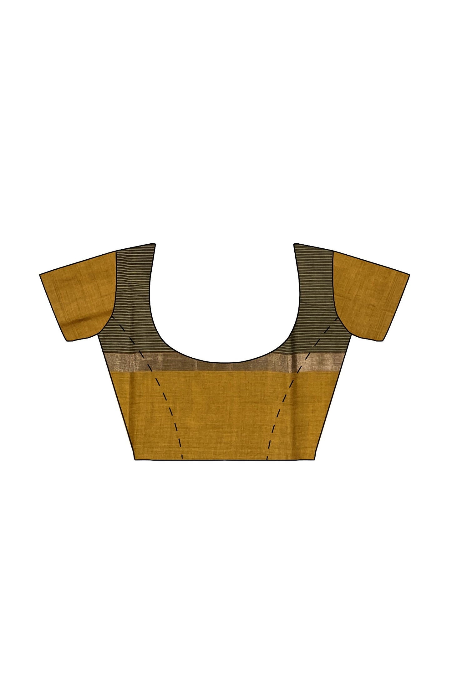 SENSAN Women’s  Kanchi Cotton Saree with Blouse Piece [SKU:440]