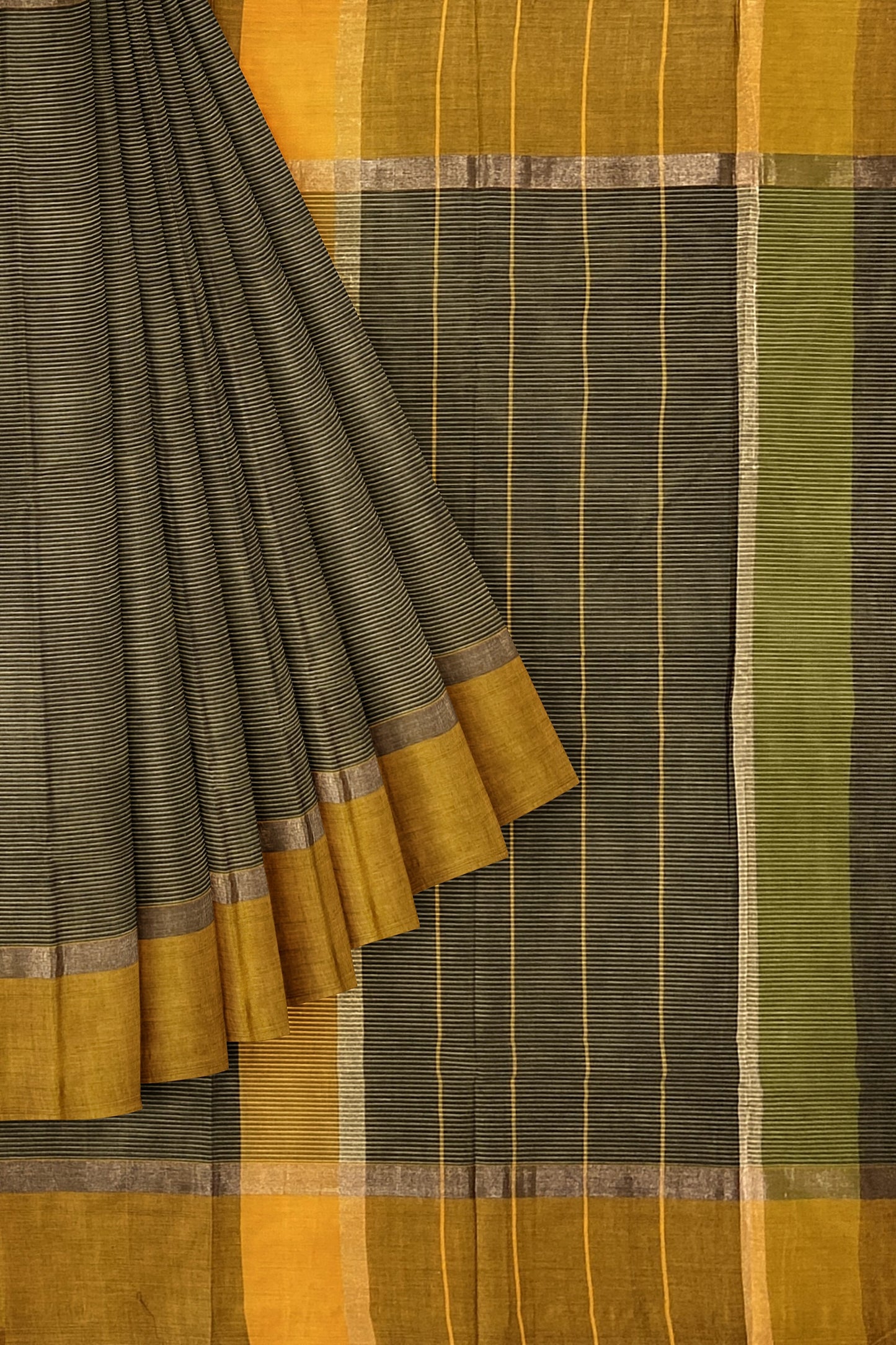 SENSAN Women’s  Kanchi Cotton Saree with Blouse Piece [SKU:440]