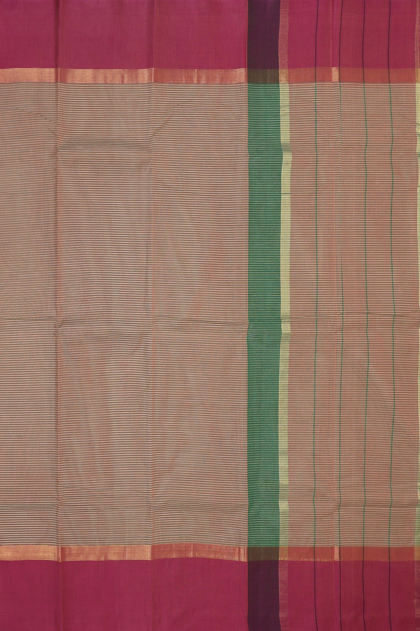 SENSAN Women’s  Kanchi Cotton Saree with Blouse Piece [SKU:440]