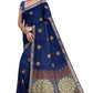 SENSAN Women’s Fancy Coimbatore Cotton Saree with Blouse Piece [SKU:5001]