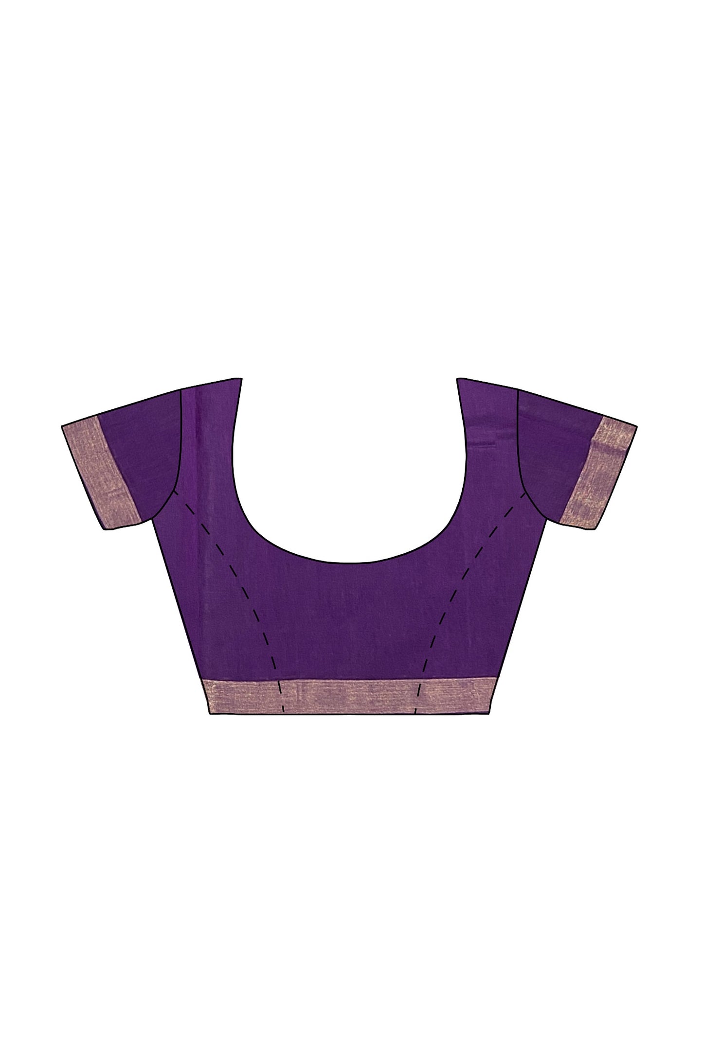 SENSAN Women’s Fancy Coimbatore Cotton Saree with Blouse Piece [SKU:5001]