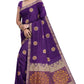 SENSAN Women’s Fancy Coimbatore Cotton Saree with Blouse Piece [SKU:5001]