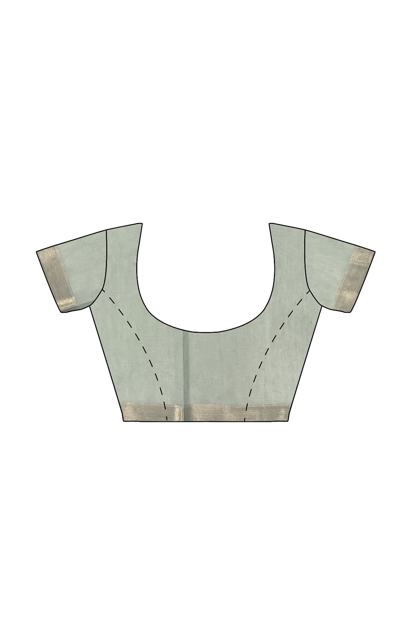 SENSAN Women’s Fancy Coimbatore Cotton Saree with Blouse Piece [SKU:5003]