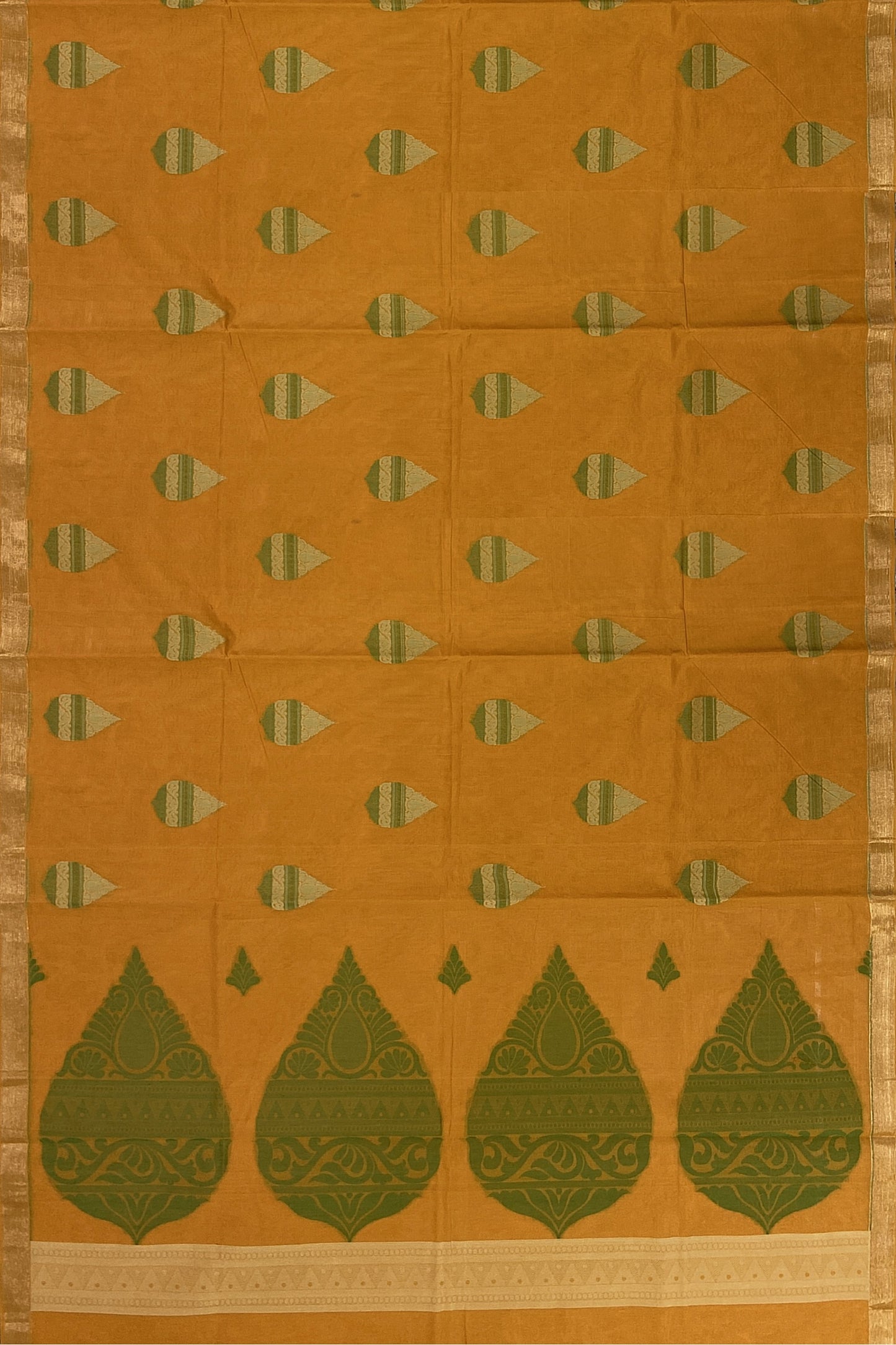 SENSAN Women’s Fancy Coimbatore Cotton Saree with Blouse Piece [SKU:5003]
