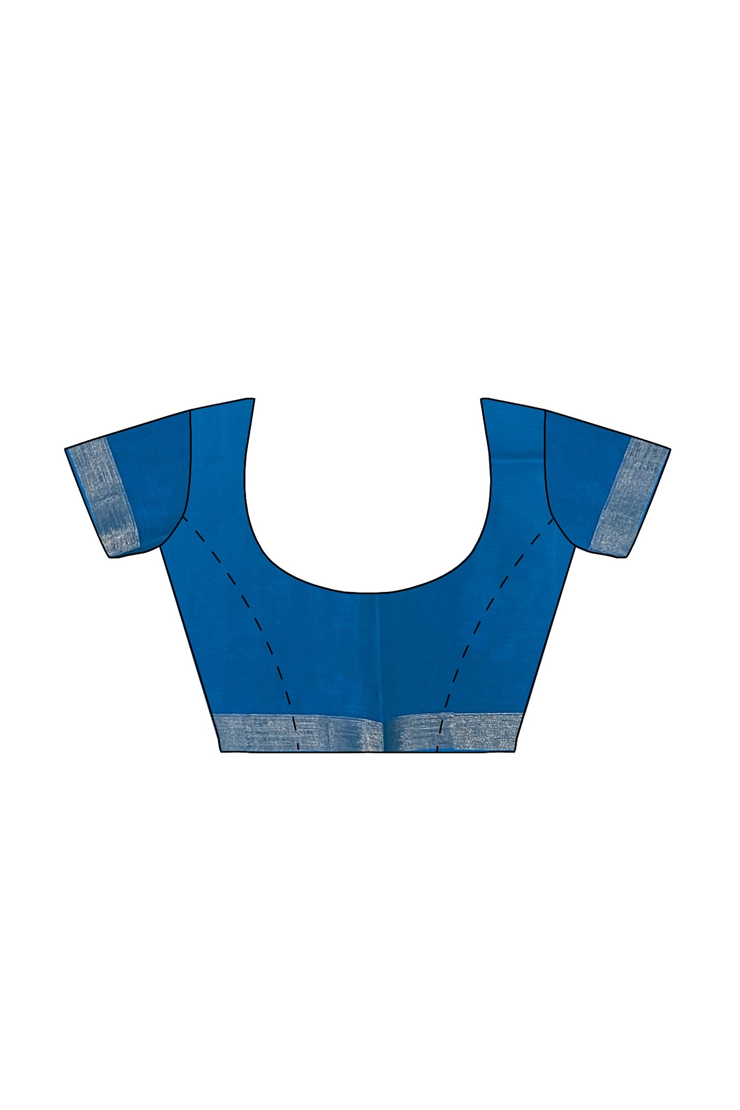 SENSAN Women’s Fancy Coimbatore Cotton Saree with Blouse Piece [SKU:5004]