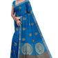SENSAN Women’s Fancy Coimbatore Cotton Saree with Blouse Piece [SKU:5003]
