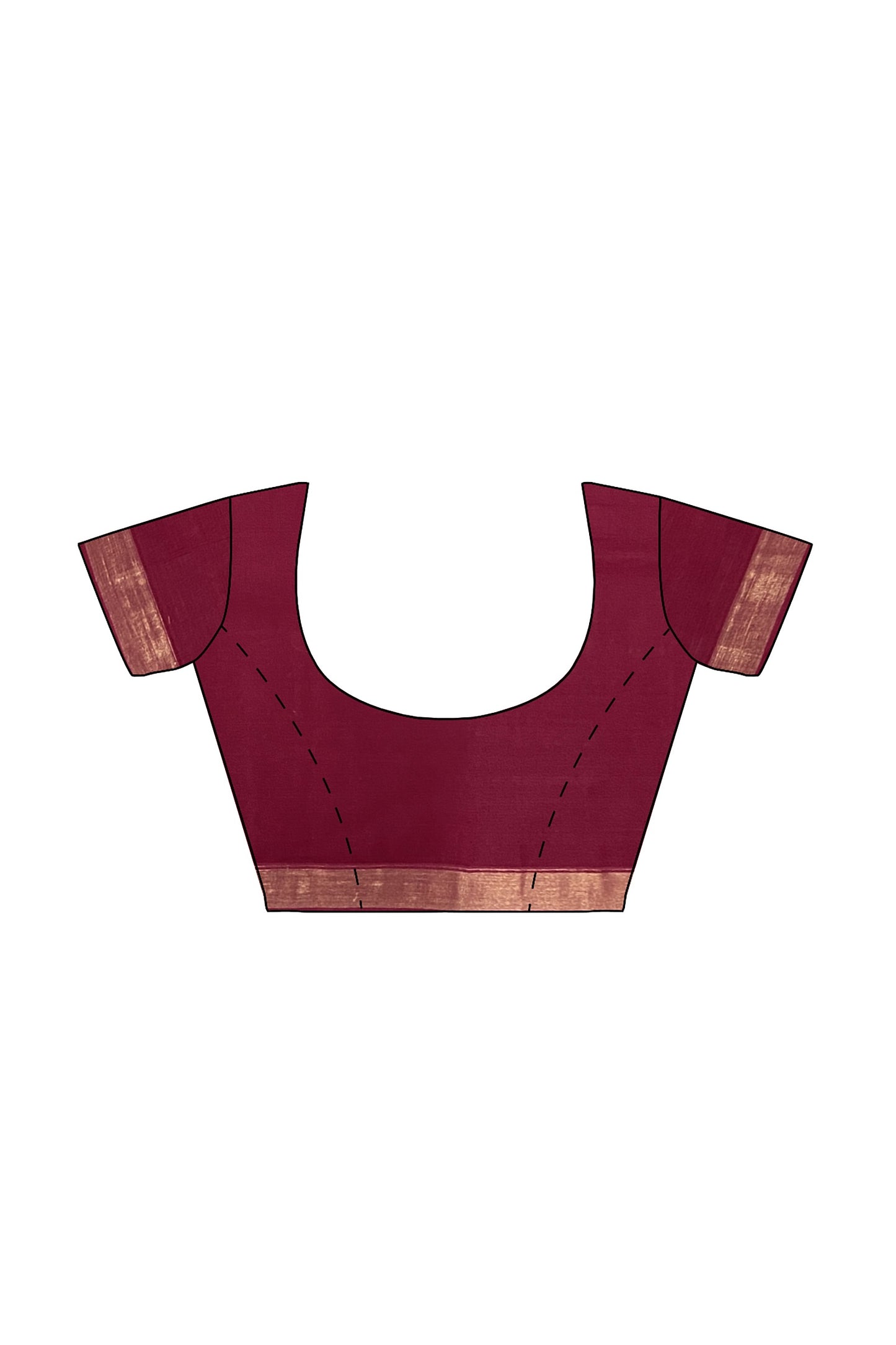SENSAN Women’s Fancy Coimbatore Cotton Saree with Blouse Piece [SKU:5004]