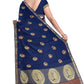 SENSAN Women’s Fancy Coimbatore Cotton Saree with Blouse Piece [SKU:5004]